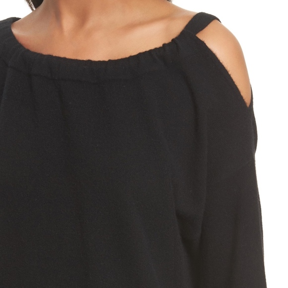 NEW Vince Cashmere Cold Shoulder Tunic Sweater - Picture 2 of 6
